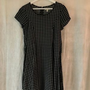 Silence + Noise babydoll window pane dress
